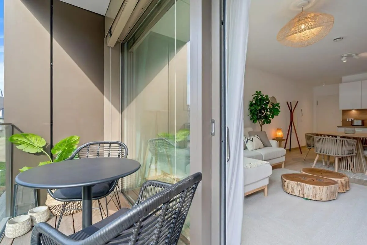 Apartament Modern 1Br Apt With Balcony Near City Center Luksemburg Luksemburg